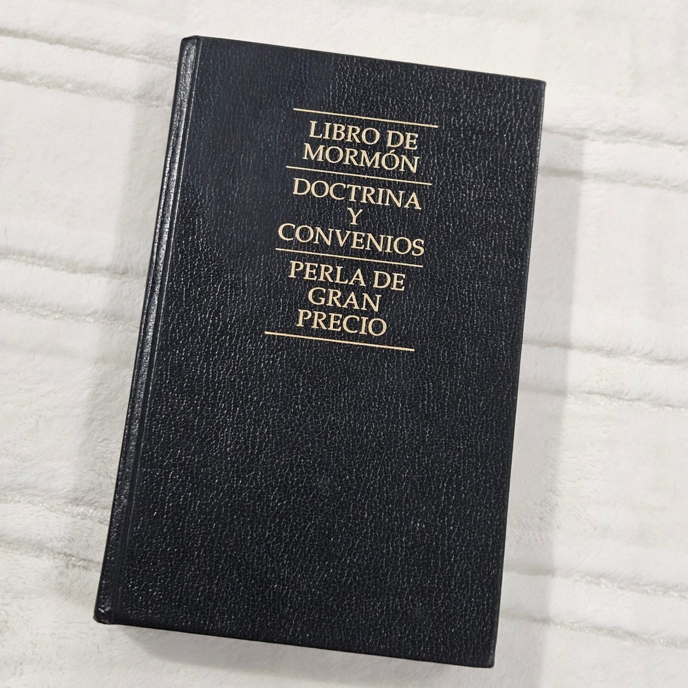 Libro de Mormon Doctrina y Convenios Perla de Gran Precio LDS Scriptures‎